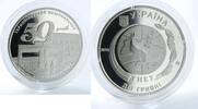 Ukraine 2 hryvnas Ukraine 2 hryvnia 50 years of Ternopil Economic University Flag nickel coin 2016 -