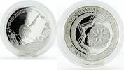 Azerbaijan 5 manat Azerbaijan 5 manat European Games in Baku Diving silver coin 2015 -