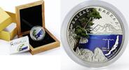 Benin 1000 francs Benin 1000 francs Lake Baikal colored proof silver coin 2011 -
