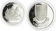 Kiribati 10 dollars Kiribati 10 dollars History in Ships series Mayflower silver coin 2011 -
