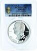 Abkhazia 10 apsars Abkhazia 10 apsars 100 Years of Folklorist Inal-Ipa PL70 PCGS silver coin 2014 -