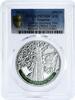 Armenia 100 dram Armenia 100 dram General Sherman Tree Sequoia PR70 PCGS colored silver coin 2014 -