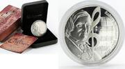 Tuvalu 1 dollar Tuvalu 1 dollar Great Composer Robert Schumann silver proof coin 2010 -
