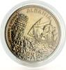 Albania 5 leke Albania 5 leke Seaport of Durazzo Ship Clipper CuNi coin 1987 -
