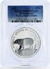 Sierra Leone 10 leones Sierra Leone 10 leones Wildlife Pygmy Hippopotamus PR69 PCGS silver coin 1987 -