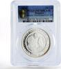 Romania 10 lei Romania 10 lei 125 Years of Superior War School PR70 PCGS silver coin 2014 -