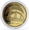 Georgia Georgia 3 lari Baku - Tbilisi - Ceyhan BTS Oil Pipeline CuNi coin 2006 3 lari 2006 Special uncirculated