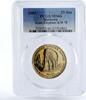 Malaysia 25 sen Malaysia 25 sen Endangered Wildlife Asian Elephant MS66 PCGS copper coin 2003 -