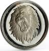 Yemen 2 rials Yemen 2 rials Qadhi Azzubairi Memorial Lion proof silver coin 1969 -