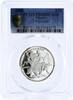 Liberia 10 dollars Liberia 10 dollars Wallstreet Traders Bear Bull PR68 PCGS proof silver coin 2000 -