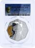 Kyrgyzstan 10 som Kyrgyzstan 10 som Poet Zhusup Balasagyn Burana Tower PR70 PCGS silver coin 2016 -