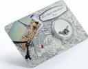 Benin 1000 francs Benin 1000 francs Romantic Places Paris colored silver coin 2013 -