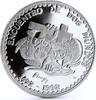 Peru 1 sol Peru 1 sol Meeting of Two Worlds Spanish Conquistador Indian silver coin 1991 -