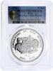 Peru 1 sol Peru 1 sol Meeting of Two Worlds Conquistador Indian PR69 PCGS silver coin 1991 -