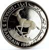 Bahrain 5 dinars Bahrain 5 dinars World Wildlife Fund series Gazelle silver coin 1986 -