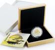 Cameroon 1000 francs Cameroon 1000 francs Year of Dragon gilded silver coin 2012 -