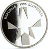 Slovenia 500 tolarjev Slovenia 500 tolarjev Anniversary of Defeating the Fascism WWII silver coin 1995 -