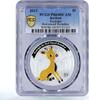 Kiribati 5 dollars Kiribati 5 dollar Rudolph Rednosed Reindeer PR69 PCGS silver coin 2013 -