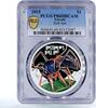 Tuvalu 1 dollar Tuvalu 1 dollar Deadly and Dangerous Bull Ant PR69 PCGS silver coin 2015 -