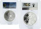 Turkmenistan 1000 manat Turkmenistan 1000 manat Endangered Wildlife Markhor PR70 PCGS silver coin 2006 -