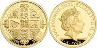 Great Britain Great Britain 2021  200 Gothic Crown Quartered Arms 2 oz Gold Proof Coin 200  2021 