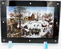 Niue 6$ Niue 2017 6$ The Census at Bethlehem Pieter Bruegel 255g. Silver Coin -