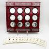 Canada 15$ Lunar Lotus 12 Year Subscription Silver Coin Series Set -