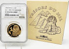 France 100 Francs Frankreich 1998 100 Francs Nile King Tutankhamun 1/2 oz Gold Coin -