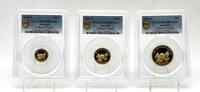 Australia 2004 Kangaroo Nugget Three Piece Set Gold Coin PCGS PR70 3999,00 EUR Gratis verzending