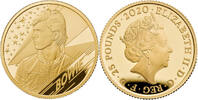 Great Britain 25£ Great Britain 2020 £25 Music Legends David Bowie 1/4 oz Gold Proof Coin #3 -