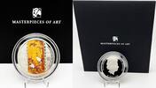 Cook Islands 20$ Cook Islands 2017 – 20$ Masterpieces Of Art Shen Quan Cranes – 3 Oz Silver Coin -