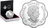 Canada 15$ Canada 2017 – 15$ Lotus Year Of The Rooster Lunar “8” – Silver Proof Coin -
