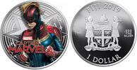 Fiji 1$ 2019 Marvel Comics CAPTAIN MARVEL 1 oz Silver Proof Coin  129,99 EUR Gratis verzending