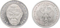 Germany 2 Deutsche Mark Germany Federal Republic of Germany 1998 G 2 Deutsche Mark (Ludwig Erhard) Copper-nickel clad nickel Staatliche Münze Baden-Würt -