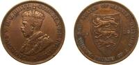 Jersey 1⁄24 Shilling Jersey British dependency 1923 1⁄24 Shilling - George V Bronze Royal Mint (Tower Hill) (72000) 5.6g VF KM 11 -