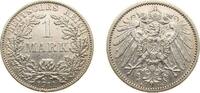Germany 1 Mark Germany Second Empire 1911 A 1 Mark - Wilhelm II (type 2 - small shield) Silver (.900) Berlin Mint (5693475) 5.556g AU KM 14 AKS -