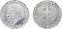 Germany 2 Deutsche Mark Germany Federal Republic of Germany 1998 A 2 Deutsche Mark (Franz Josef Strauss) Copper-nickel clad nickel Berlin Mint (70000) 7 -