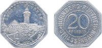 Germany 20 Pfennigs Nuremberg and Fürth, Cities of ND 20 Pfennig - Tiefer Brunnen (Nürnberg-Fürth) Aluminium L. Chr. Lauer Mint (10000) 1.2g AU Men0 -