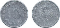 Germany 10 Reichspfennig Germany Germany - 1871-1948 1947 F 10 Reichspfennig (Allied Occupation) Zinc Staatliche Münze Baden-Württemberg Mint (1268993) 3 -