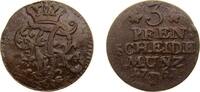 Germany 3 Pfennig Germany Kingdom of Prussia Holy Roman Empire 1763 D 3 Pfennig - Frederick II Copper 4.3g VF KM A231 Olding FR 350 Neum 319 Schr -