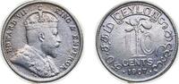 Sri Lanka 10 Cents Sri Lanka British Ceylon colony 1907 10 Cents - Edward VII Silver (.800) Royal Mint (Tower Hill) (500000) 1.166g VF KM 97 -
