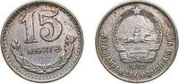 Mongolia 15 Möngö Mongolia People's Republic 1970 15 Möngö Copper-nickel Berlin Mint 3.83g XF KM 31 -