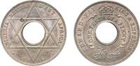 British West Africa ⅒ Penny British West Africa British colony 1908 ⅒ Penny - Edward VII Copper-nickel (9600000) 1.98g AU KM 3 -