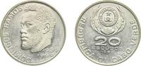 Cape Verde 20 Escudos Cape Verde Republic 1982 20 Escudos Copper-nickel 12g UNC KM 20 -