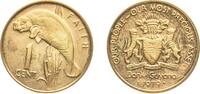 Guyana 1 Cent Guyana Republic 1979 FM 1 Cent (Manatee - Set Issue) Brass The Franklin Mint (3547) 1.5g PF KM 37 Schön 37 -