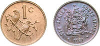 South Africa 1 Cent South Africa Republic 1971 1 Cent (SUID-AFRIKA - SOUTH AFRICA) Bronze Pretoria Mint 3g PF KM 82 -
