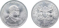 Kenya 1 Shilling Kenya 1980 1 Shilling (Copper-nickel) Copper-nickel 7.9g UNC KM 20 Schön 20 -