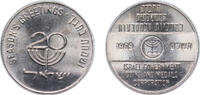Israel Token Israel 1969 Greeting Token - Israel's 20th Anniversary Copper-nickel 13g BU -