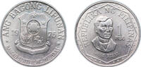 Philippines 1 Peso Philippines Republic 1975 1 Piso Copper-nickel BSP Security Plant Complex Mint (40000000) 9.5g BU KM 209 Schön 67 -
