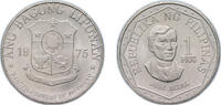 Philippines 1 Peso Philippines Republic 1975 1 Piso Copper-nickel BSP Security Plant Complex Mint (40000000) 9.5g BU KM 209 Schön 67 -